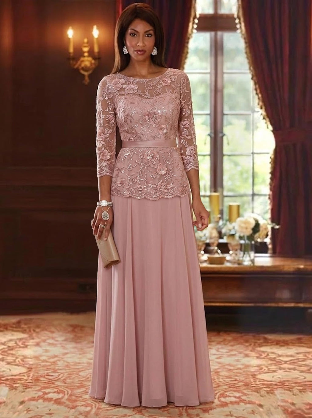 A-Line Mother of the Bride Dress — The Honor Aurelia | Guest & Gown