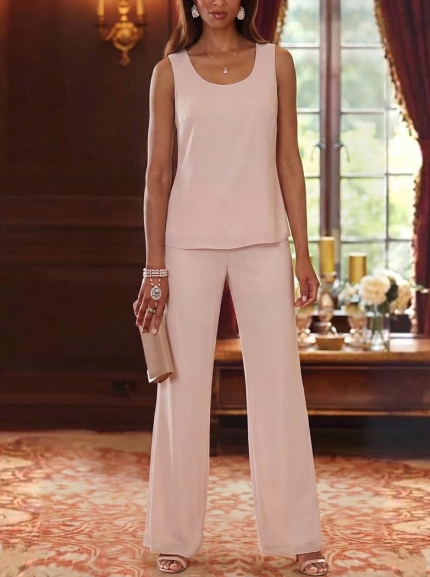 Long Mother of the Bride Dress with Sleeves — The Freya Aurelia | Guest & Gown — view 3