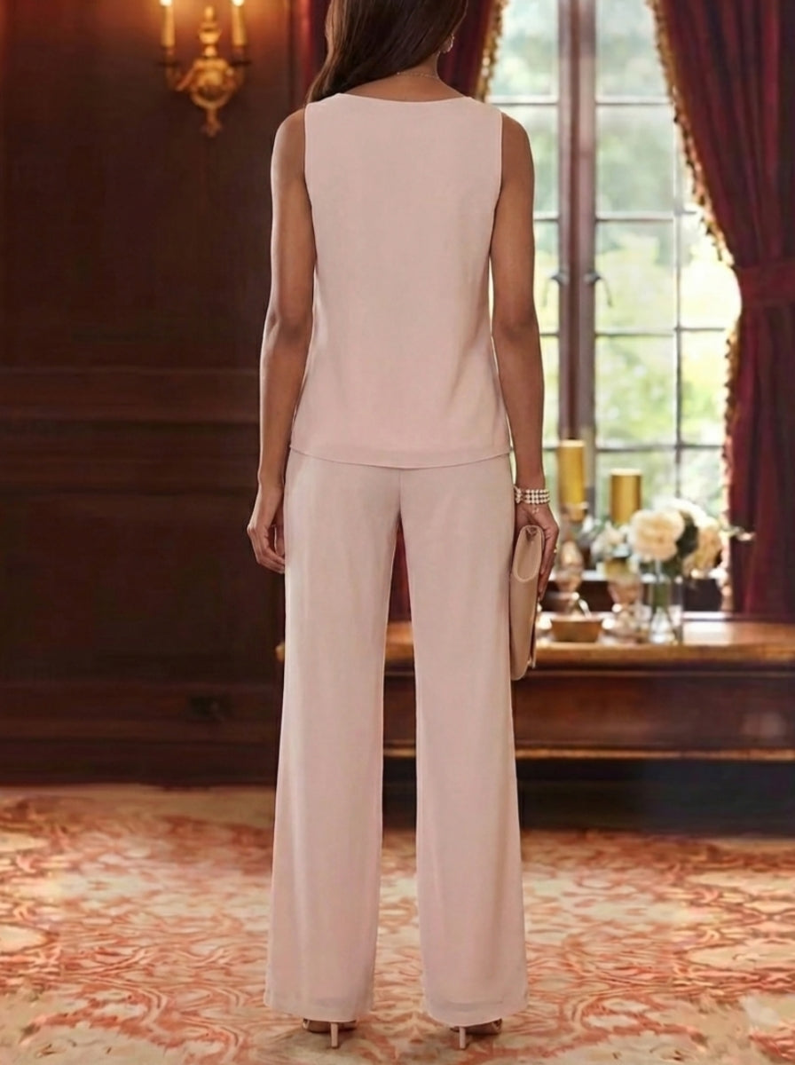 Long Mother of the Bride Dress with Sleeves — The Freya Aurelia | Guest & Gown — view 4