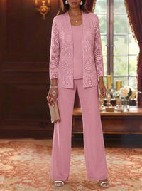 Long Mother of the Bride Dress with Sleeves — The Freya Aurelia | Guest & Gown — view 16