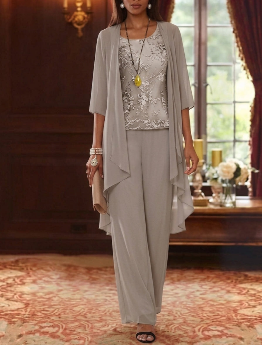 Long Floral Mother of the Bride Dress — The Greta Aurelia | Guest & Gown