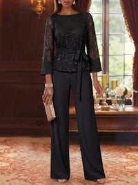 3 4 Sleeve Mother of the Bride Dress — The Faye Aurelia | Guest & Gown