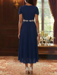 Tea Length Mother of the Bride Dress — The Vivienne Aurelia | Guest & Gown