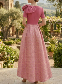 Elegant Mother of the Bride Dress with Sleeves — The Seraphine Aurelia | Guest & Gown