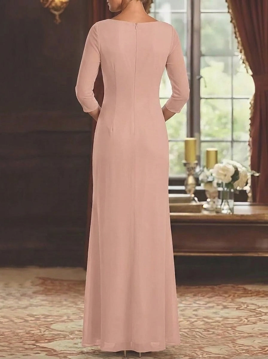 Chiffon Mother of the Bride Dress — The Odette Aurelia | Guest & Gown