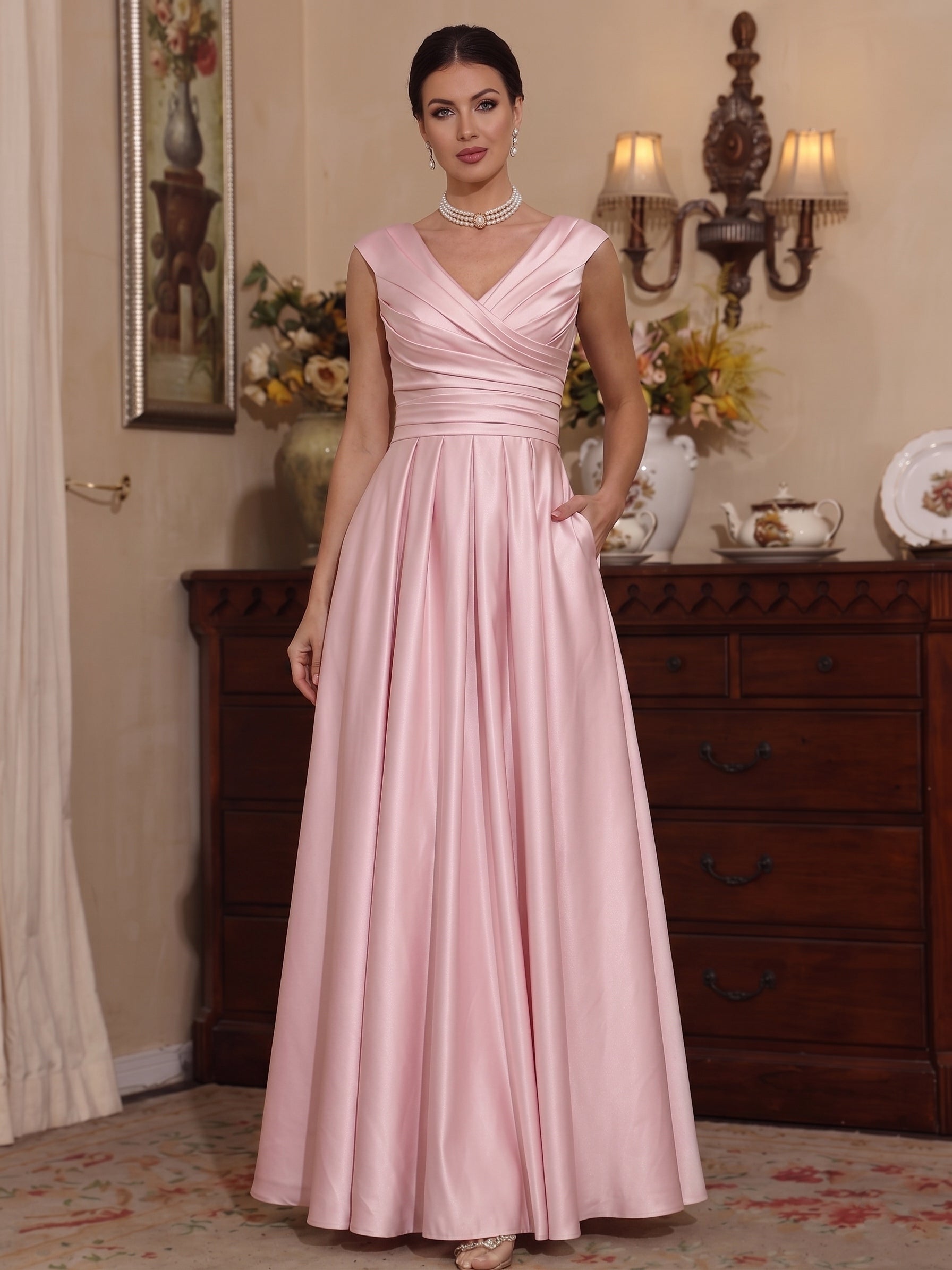 Long Mother of the Bride Dress — The Victoire Isla | Guest & Gown