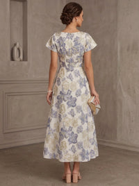 Tea Length Mother of the Bride Dress — The Melisande Isla | Guest & Gown