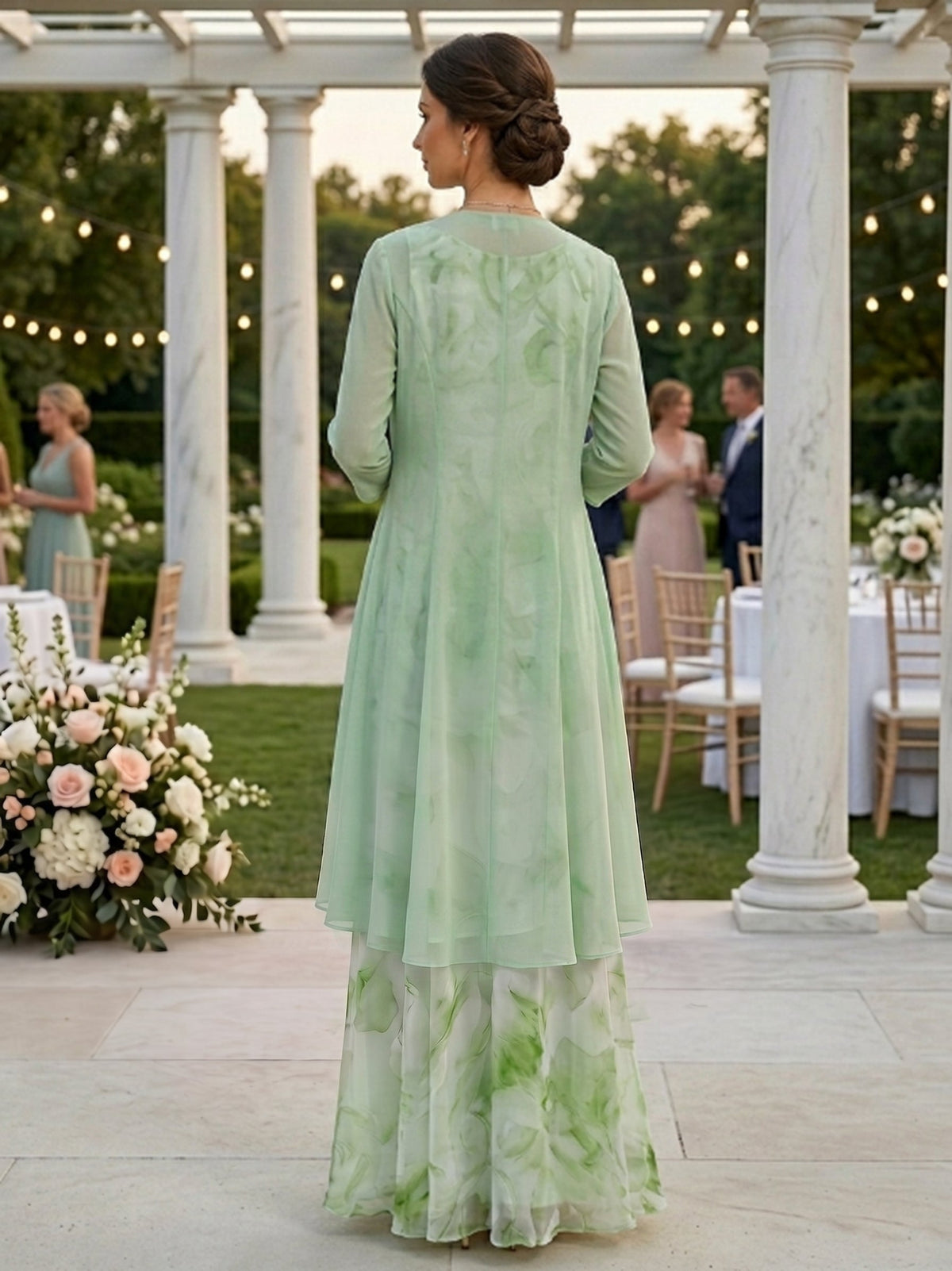 Floral Mother of the Bride Dress — The Elodie Isla | Guest & Gown