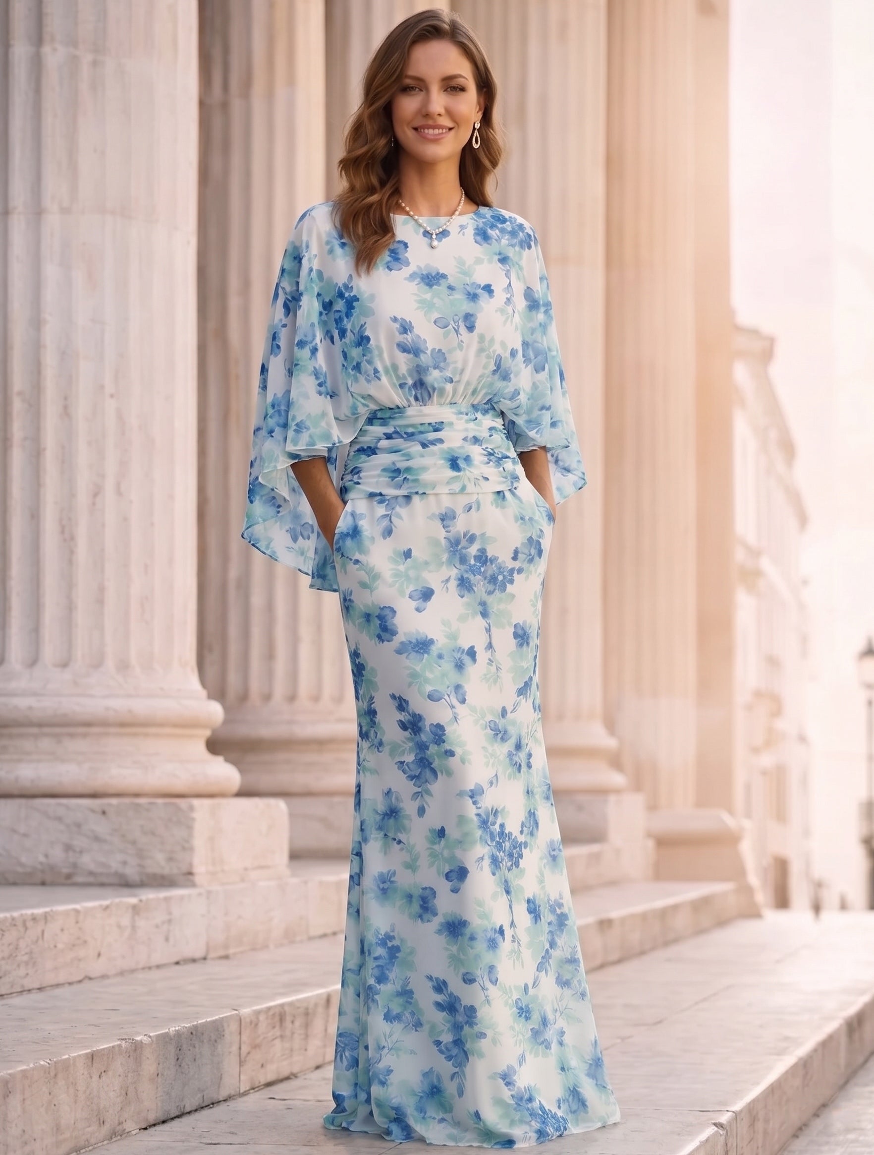 Long Mother of the Bride Dress — The Mimi Seraphine | Guest & Gown