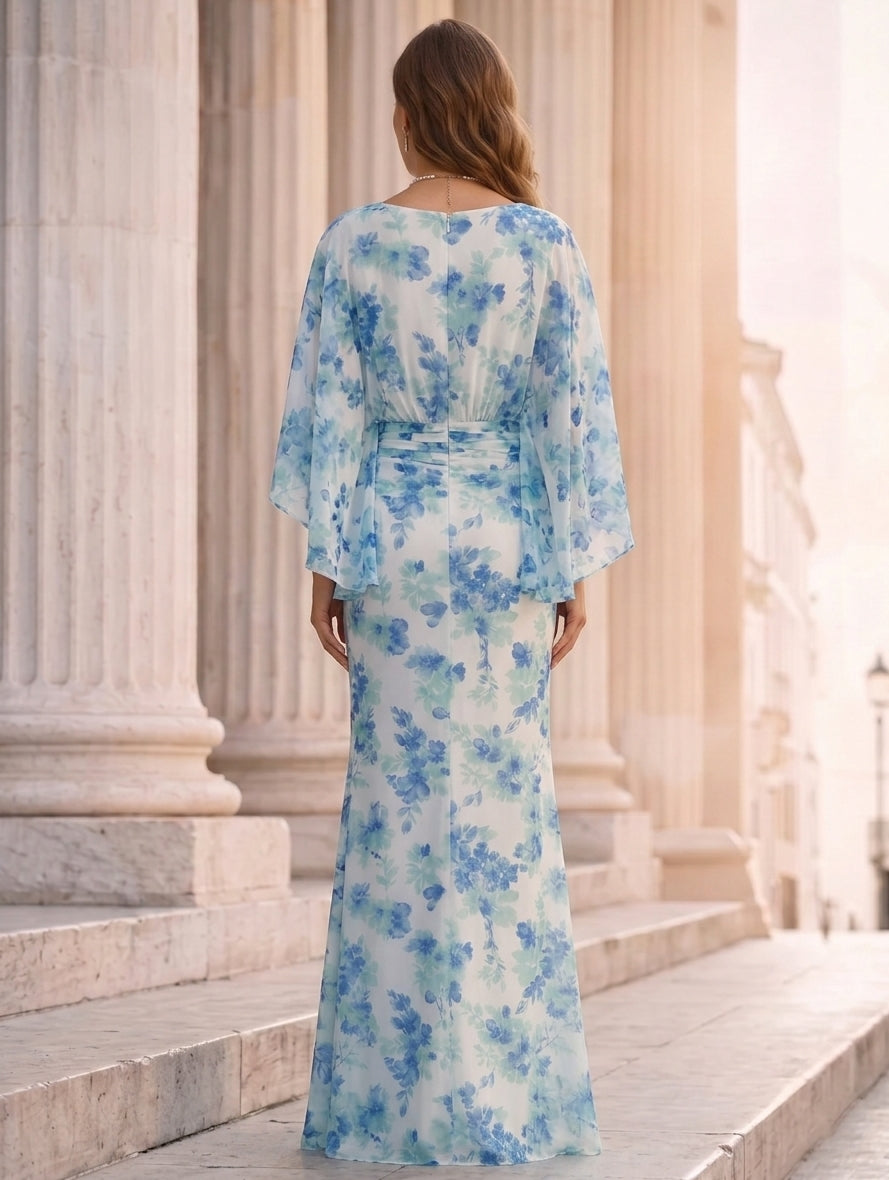 Long Mother of the Bride Dress — The Mimi Seraphine | Guest & Gown — view 2