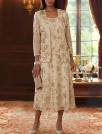 Mother of the Bride Tea Length Dress — The Indie Seraphine | Guest & Gown