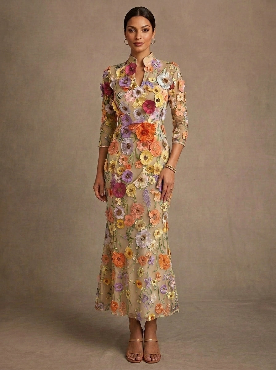 Tea Length Mother of the Bride Dress — The Fifi Seraphine | Guest & Gown