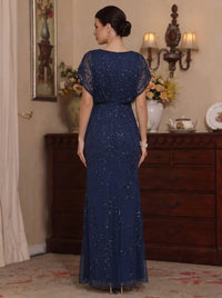 V Neck Mother of the Bride Dress — The Tessa Seraphine | Guest & Gown