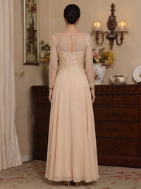 Long Sleeve Mother of the Bride Dress — The Saskia Seraphine | Guest & Gown