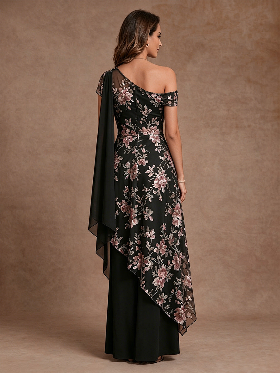 Short Sleeve Mother of the Bride Dress — The Elowen Seraphine | Guest & Gown — view 2