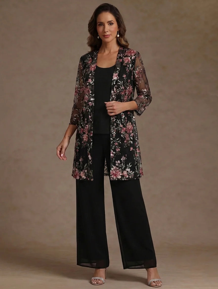 Long Floral Mother of the Bride Dress — The Bianca Seraphine | Guest & Gown