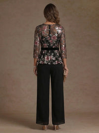 Ankle Length Mother of the Bride Dress — The Winifred Seraphine | Guest & Gown — view 2