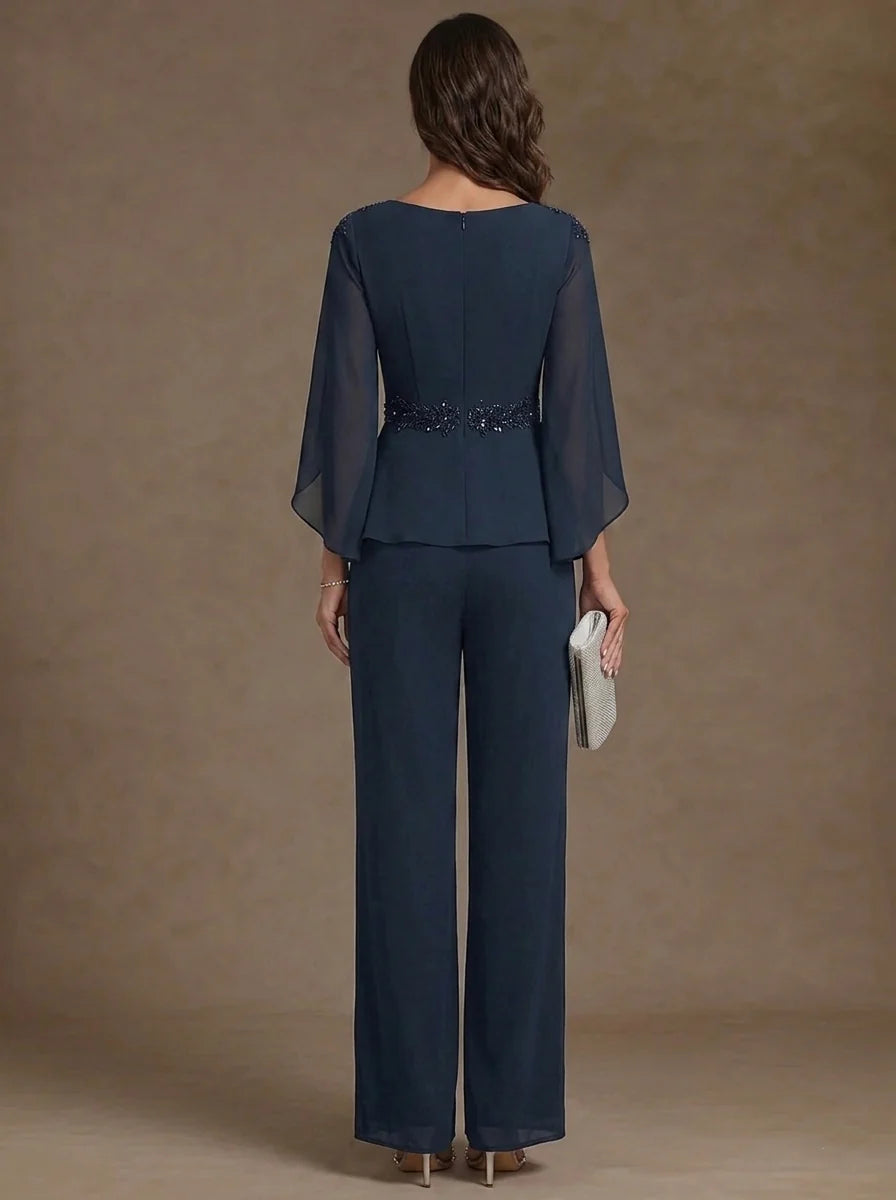 Chiffon Mother of the Bride Dress — The Amara Seraphine | Guest & Gown