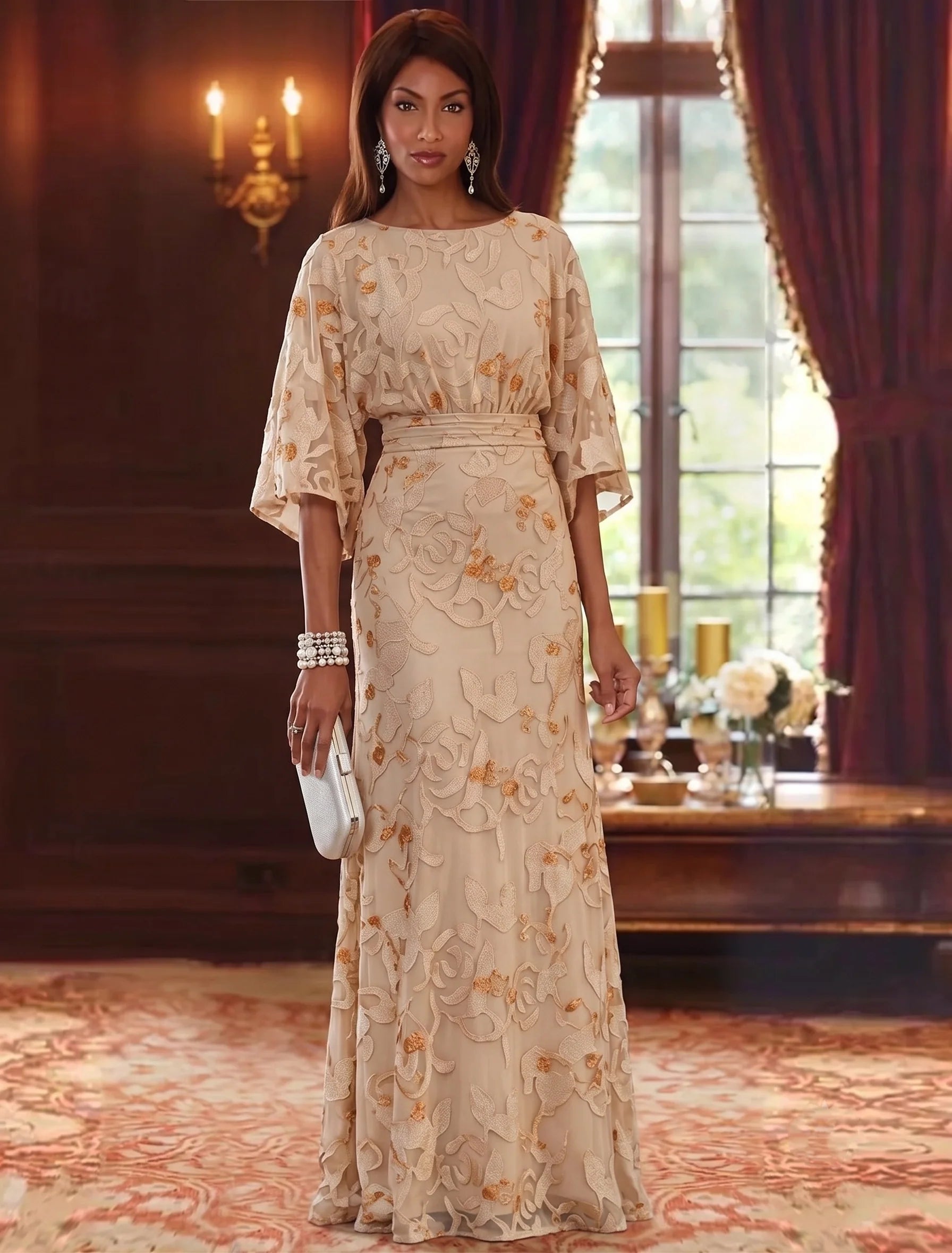 Floor Length Mother of the Bride Dress — The Scout | Guest & Gown