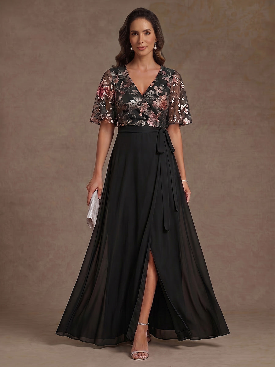 Elegant Short Mother of the Bride Dress — The Etta | Guest & Gown