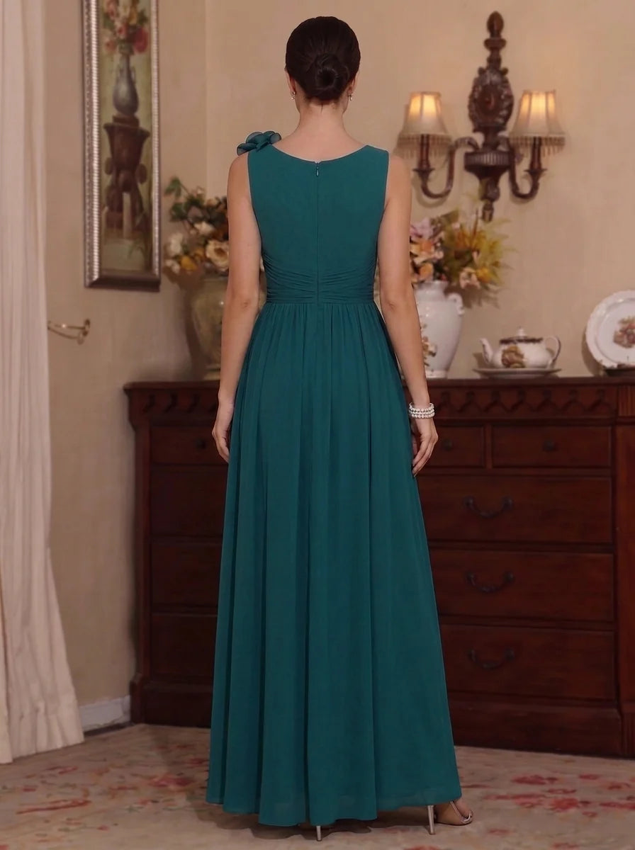 V Neck Mother of the Bride Dress — The Ula | Guest & Gown