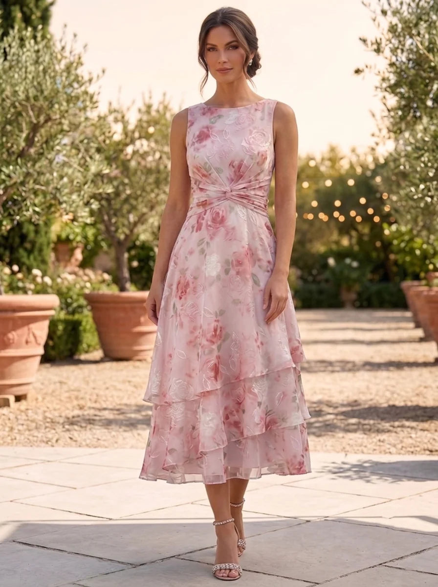 Tea-length Mother of the Bride Dress — The Pearl | Guest & Gown