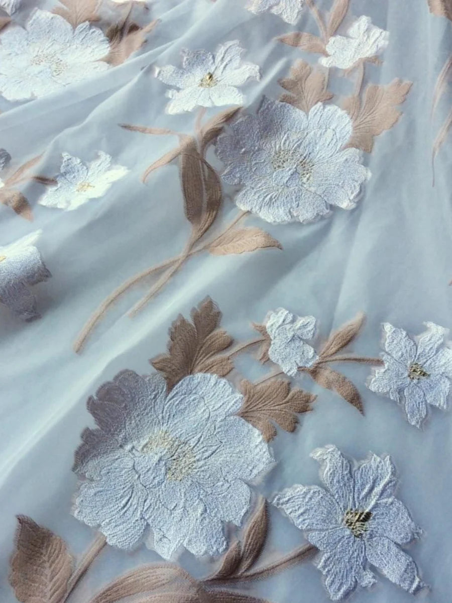 Tea Length Jacket Mother of the Bride Dress — The Carys | Guest & Gown — view 9