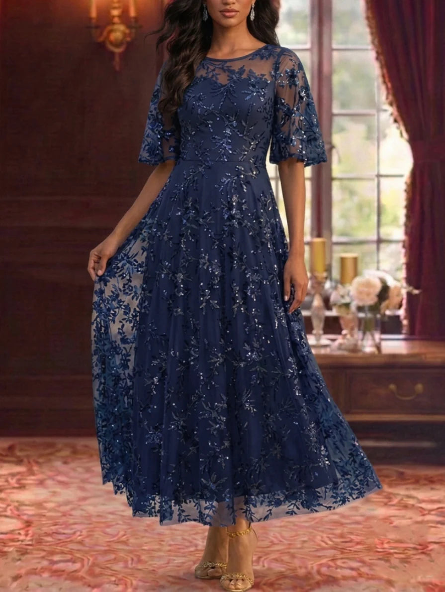 Short Sleeve Mother of the Bride Dress — The Winifred | Guest & Gown