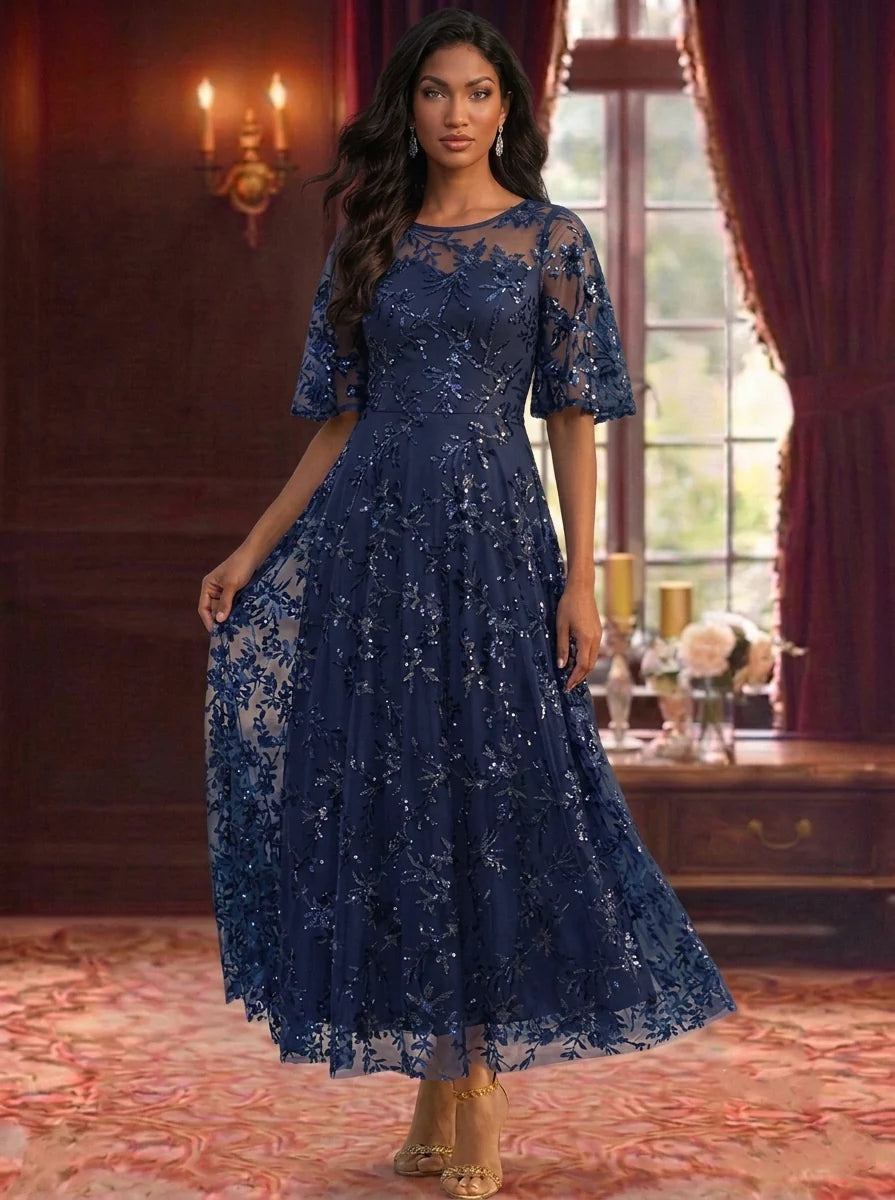 Short Sleeve Mother of the Bride Dress — The Winifred | Guest & Gown