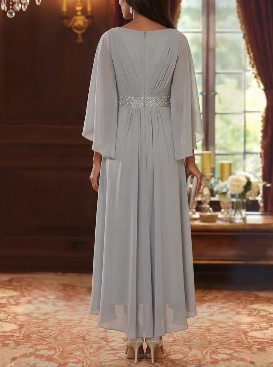 Tea Length Mother of the Bride Dress — The Una | Guest & Gown
