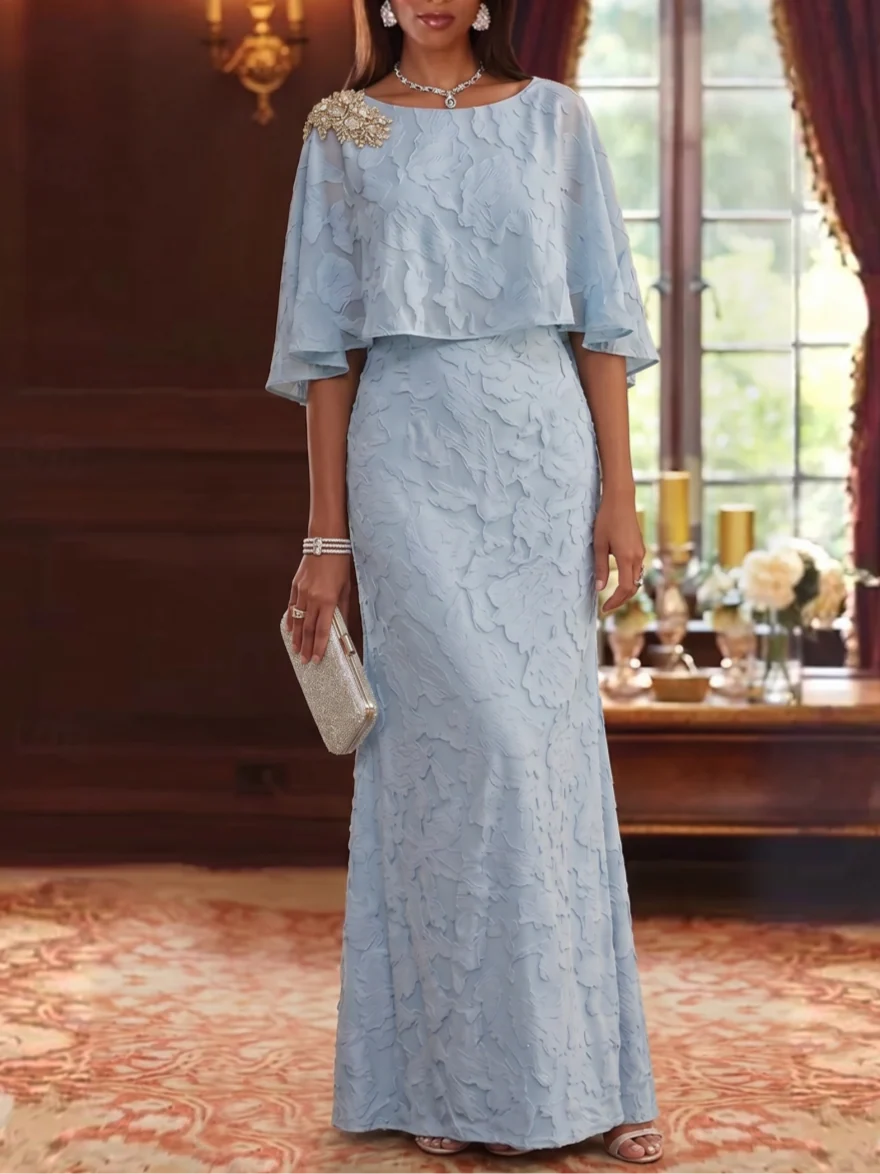 Long Floral Mother of the Bride Dress — The Tallulah | Guest & Gown