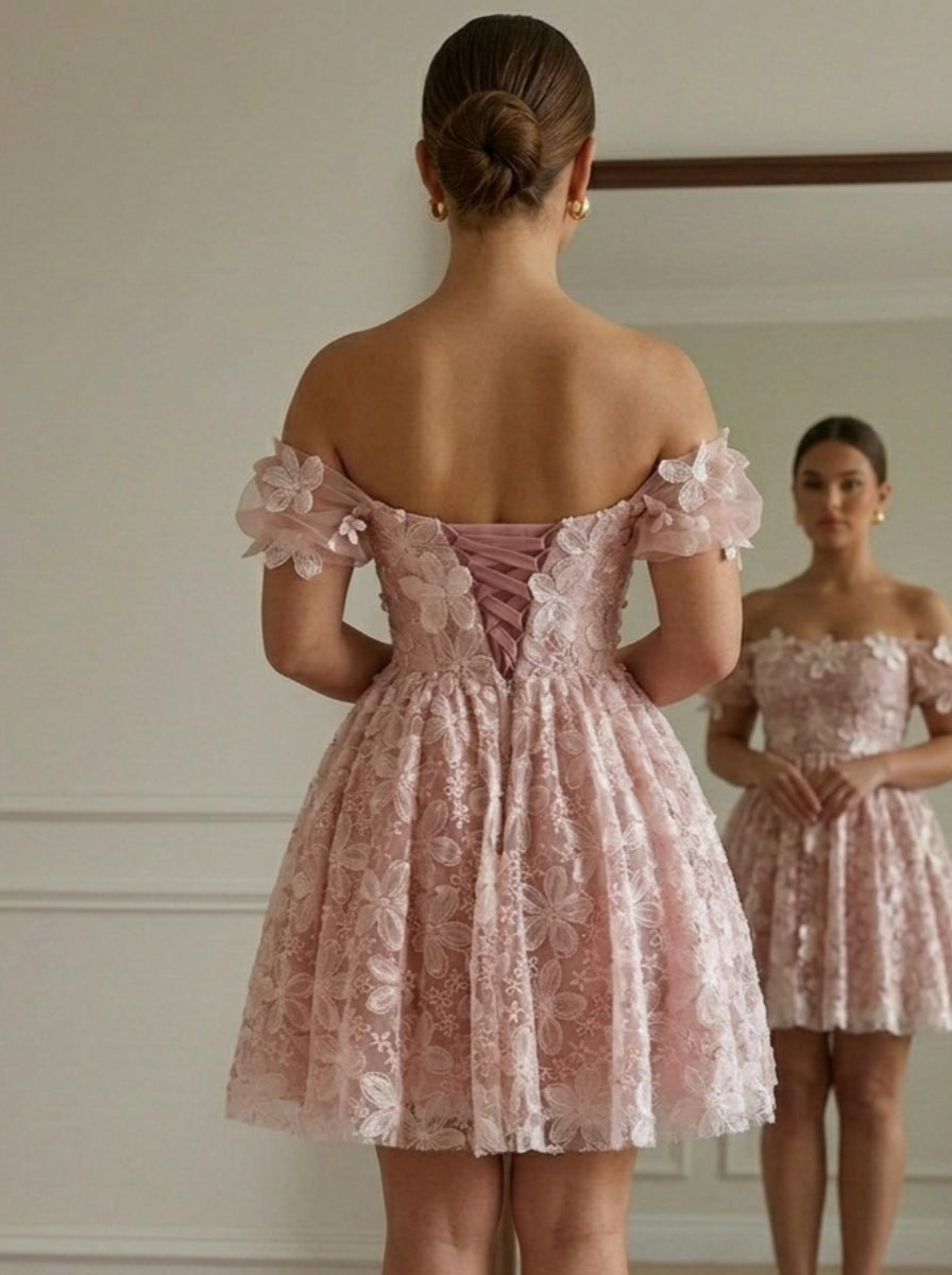 Homecoming Dress — The Zelie Isla | Guest & Gown — view 2