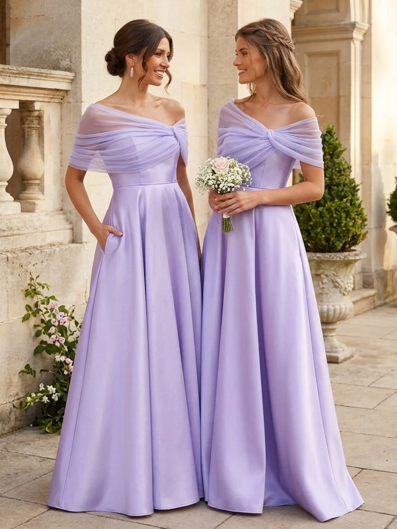 Long Bridesmaid Dress — The Pearl Vivienne | Guest & Gown