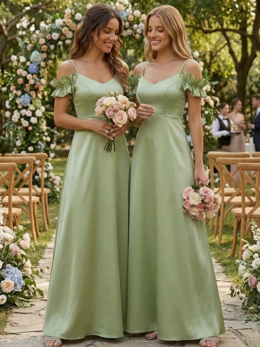 Ankle Length Bridesmaid Dress — The Fern Seraphine | Guest & Gown