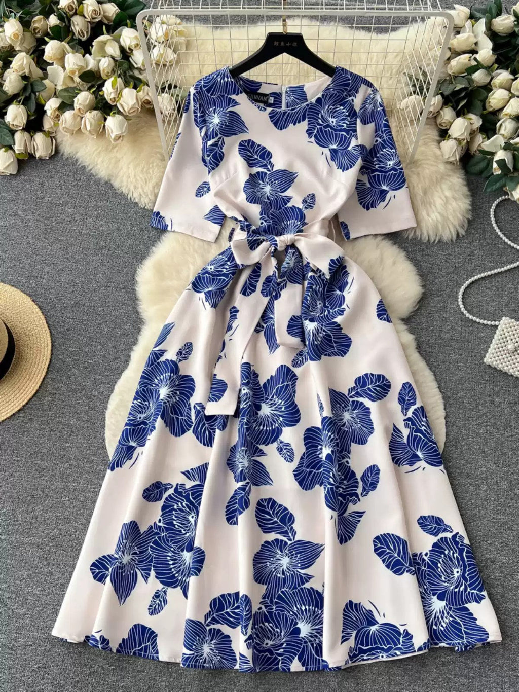 Tea Length Guest Wedding Dress — The Leonie Margaux | Guest & Gown