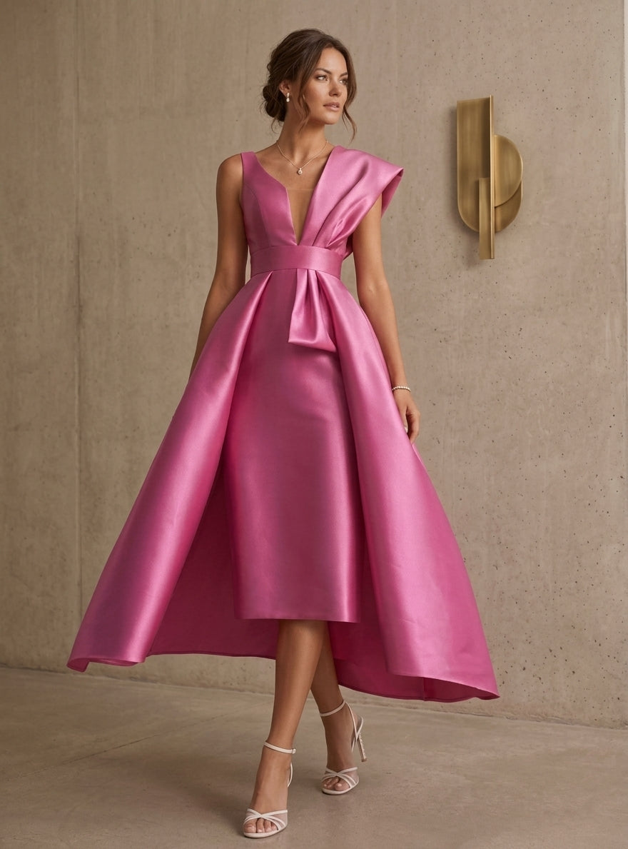 Elegant Attire Cocktail Dress — The Colette Margaux | Guest & Gown — view 3