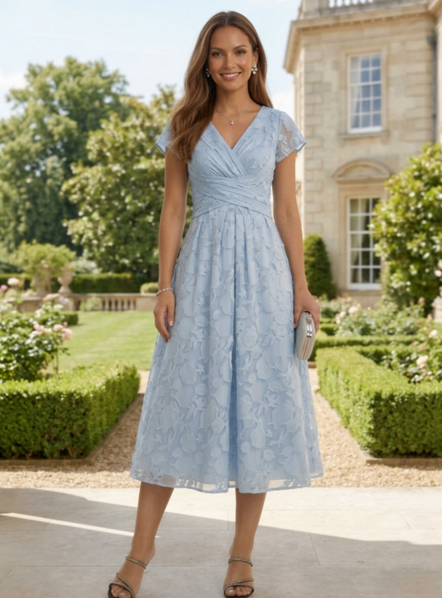 Short Cocktail Dress — The Celeste Elodie | Guest & Gown
