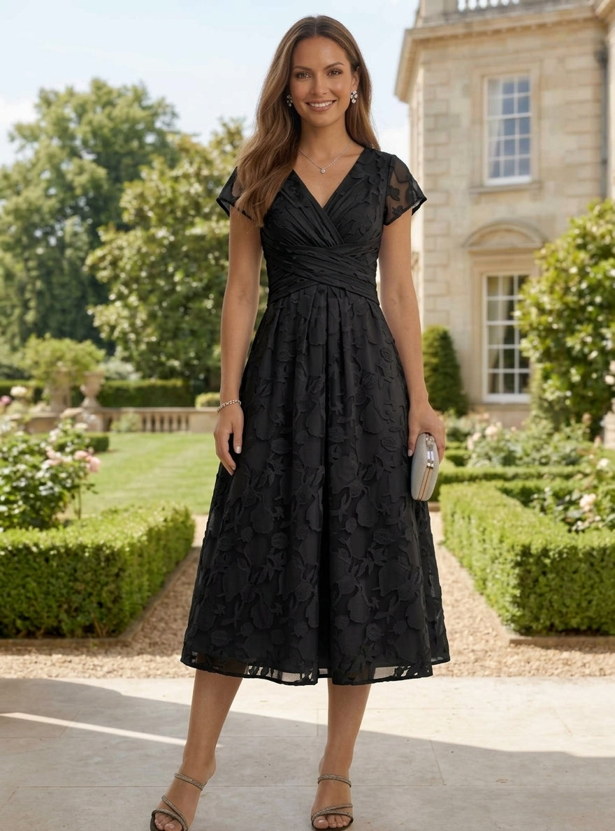 Short Cocktail Dress — The Celeste Elodie | Guest & Gown