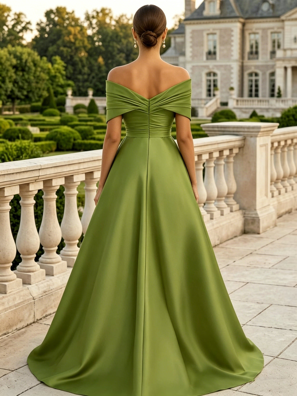 Floral Formal Dress — The Leocadie Celeste | Guest & Gown