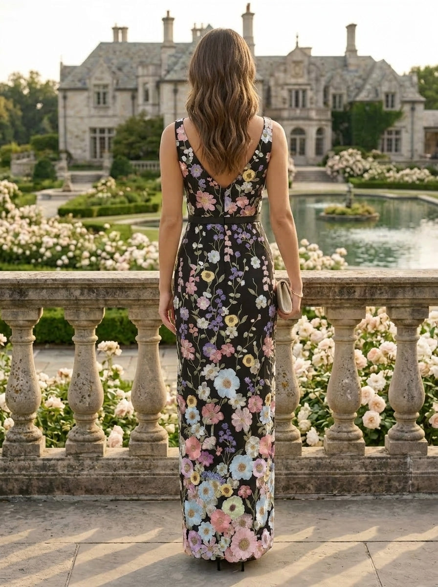 Floral Evening Dress — The Scout Celeste | Guest & Gown — view 2