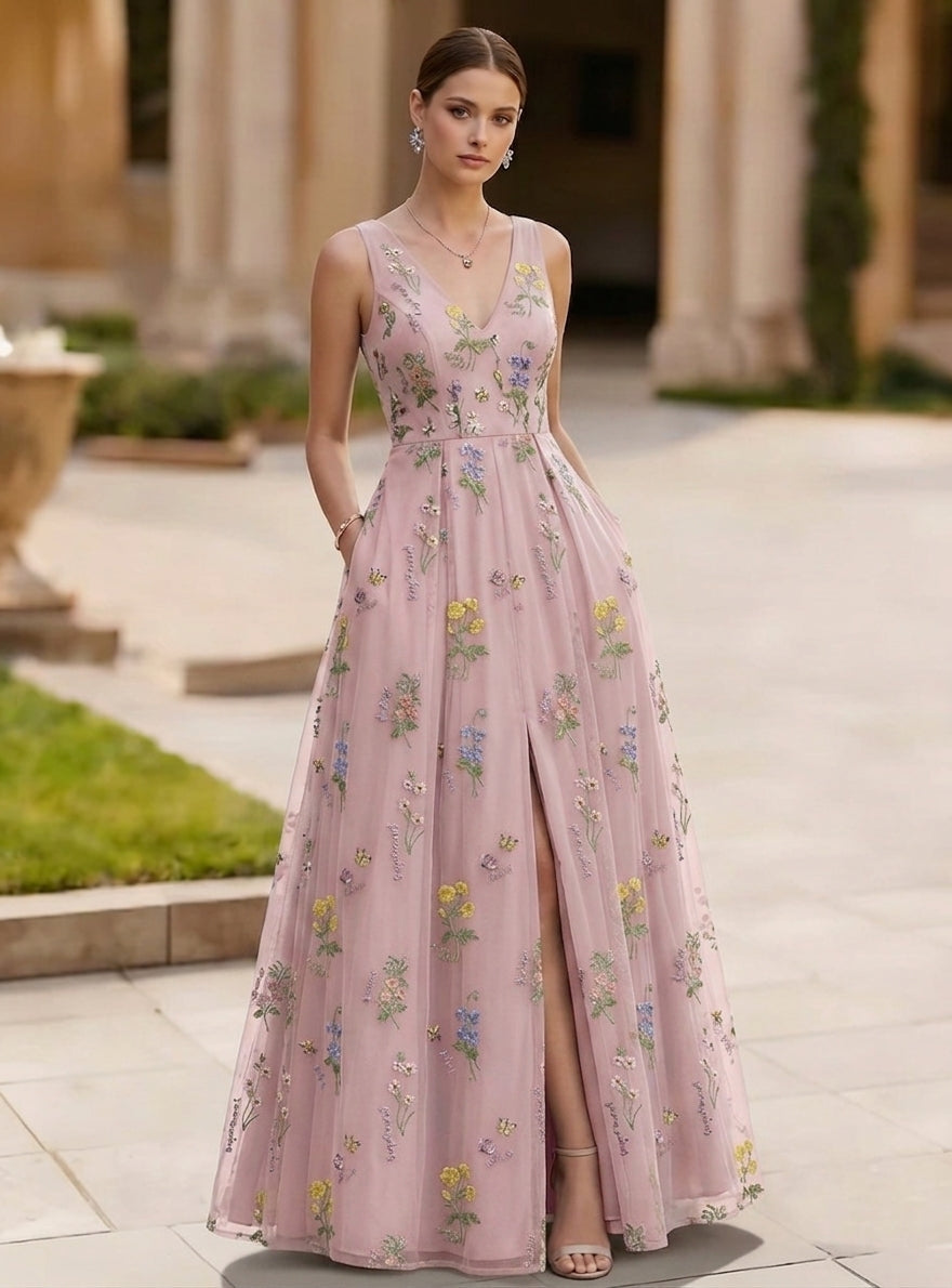 Floral Formal Dress — The Mimi Celeste | Guest & Gown