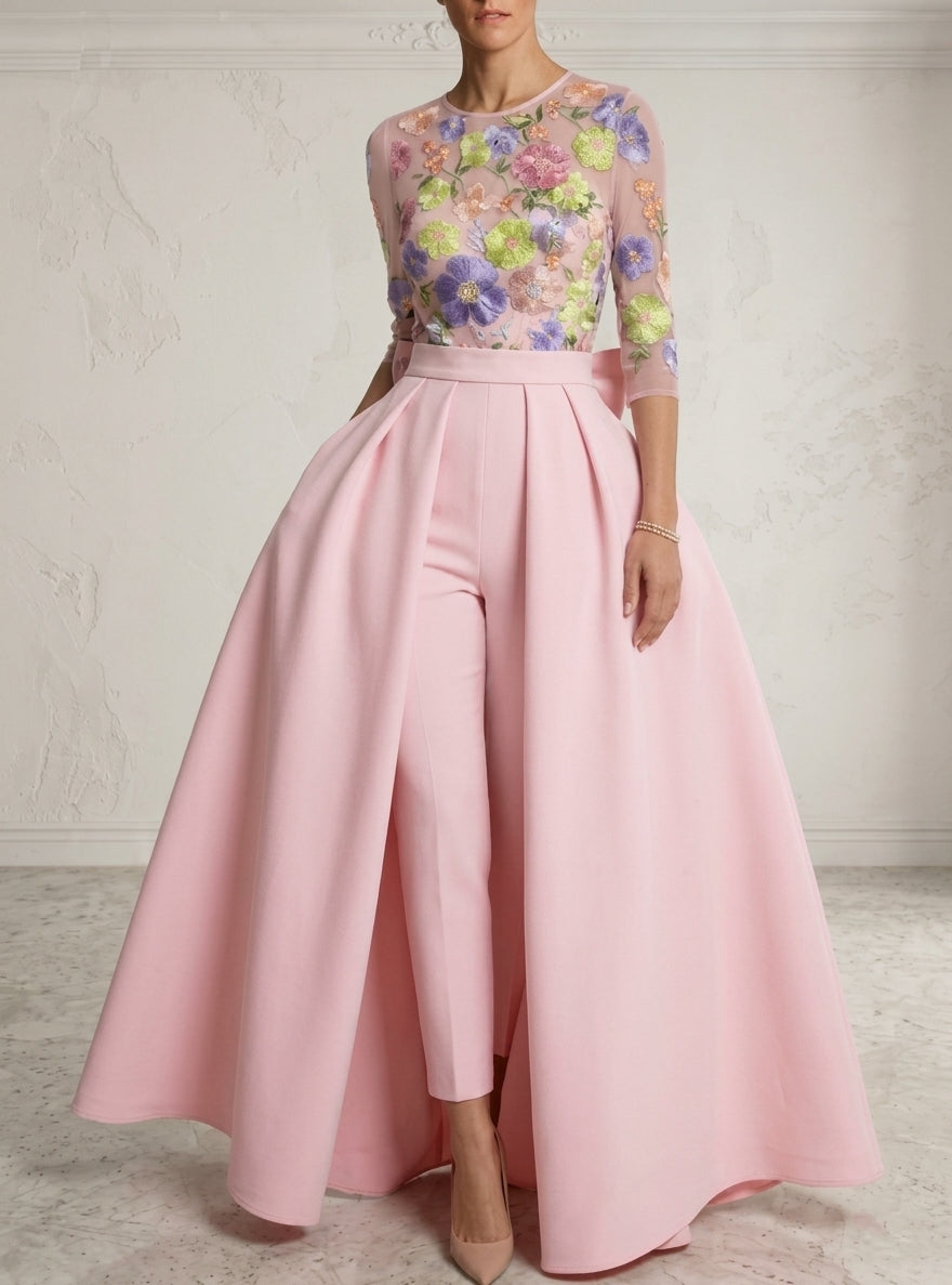 Floral Evening Dress — The Nia Celeste | Guest & Gown