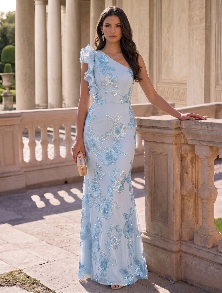Floral Formal Dress — The Pearl Celeste | Guest & Gown