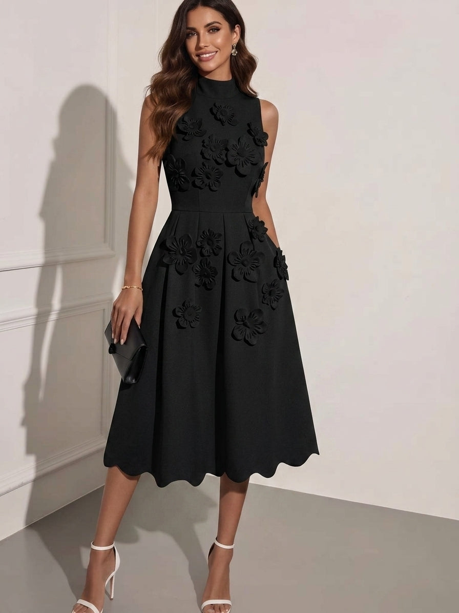 Tea Length White Dress — The Sabine Celeste | Guest & Gown