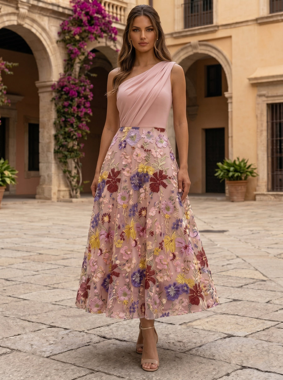Tea Length Cocktail Dress — The Zelie Vivienne | Guest & Gown