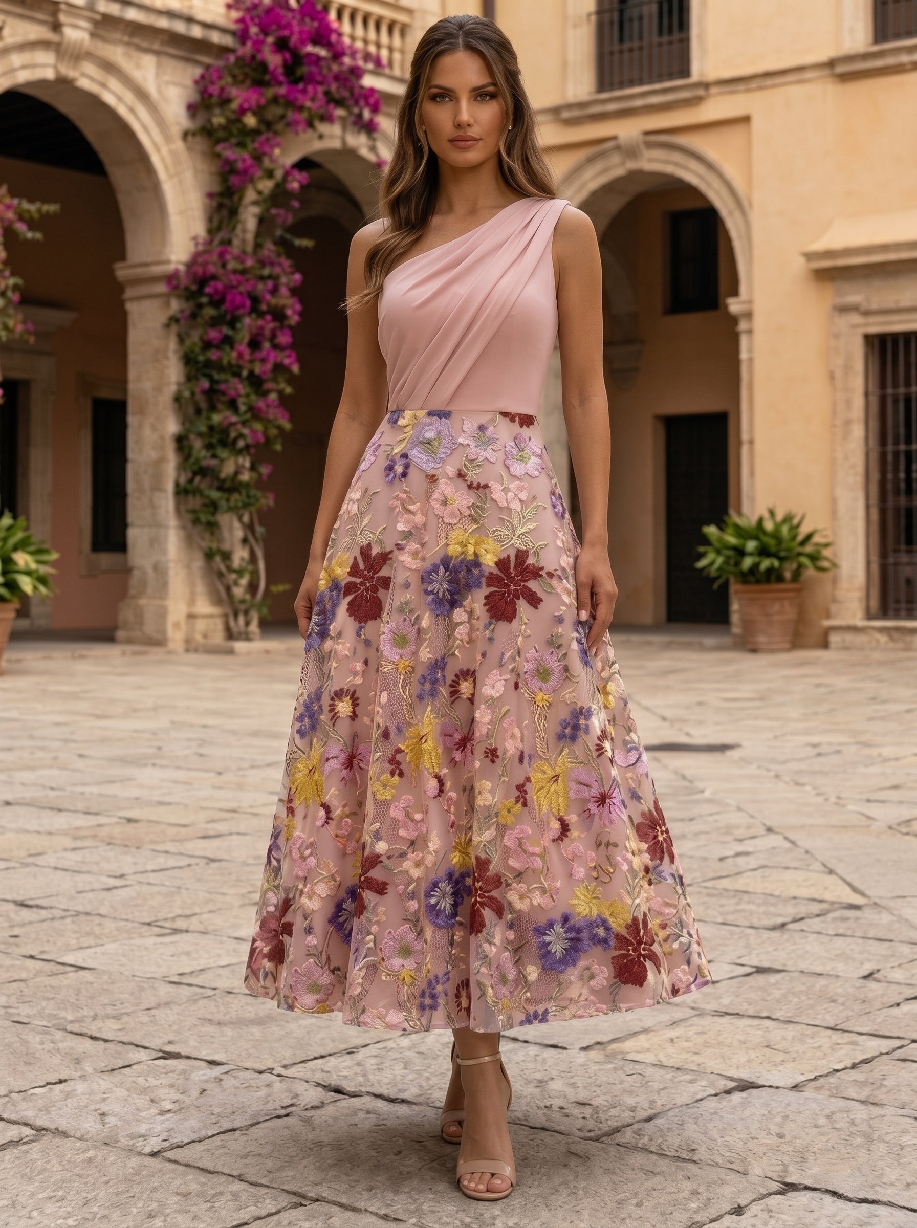 Tea Length Cocktail Dress — The Zelie Vivienne | Guest & Gown