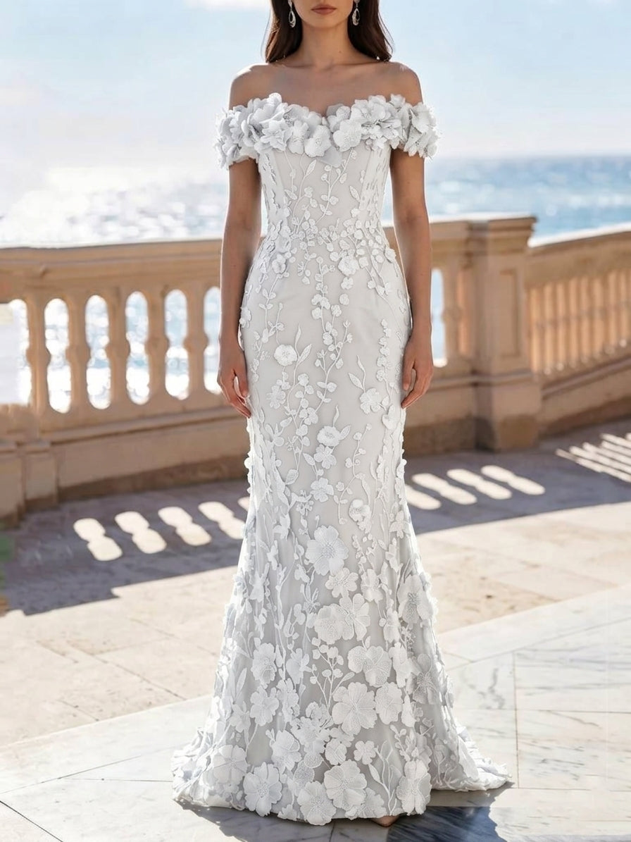 Floral Evening Dress — The Story Aurelia | Guest & Gown