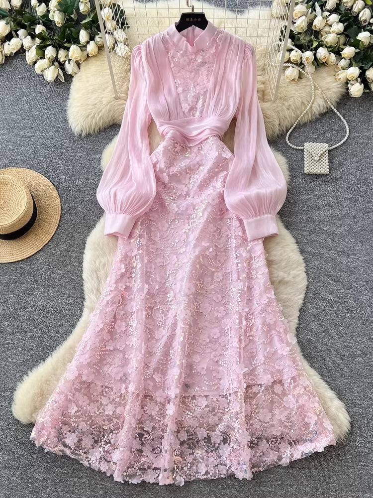 Tea Length Wedding Guest Dress — The Nadia Aurelia | Guest & Gown