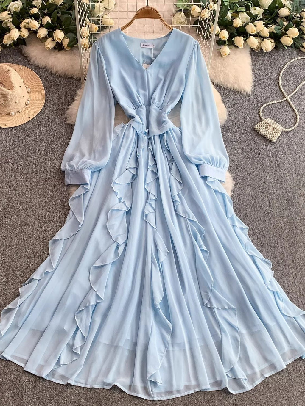 Tea Length Wedding Guest Dress — The Amara Aurelia | Guest & Gown