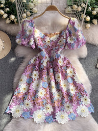 Knee Length Wedding Guest Dress — The Perrine Aurelia | Guest & Gown — view 2
